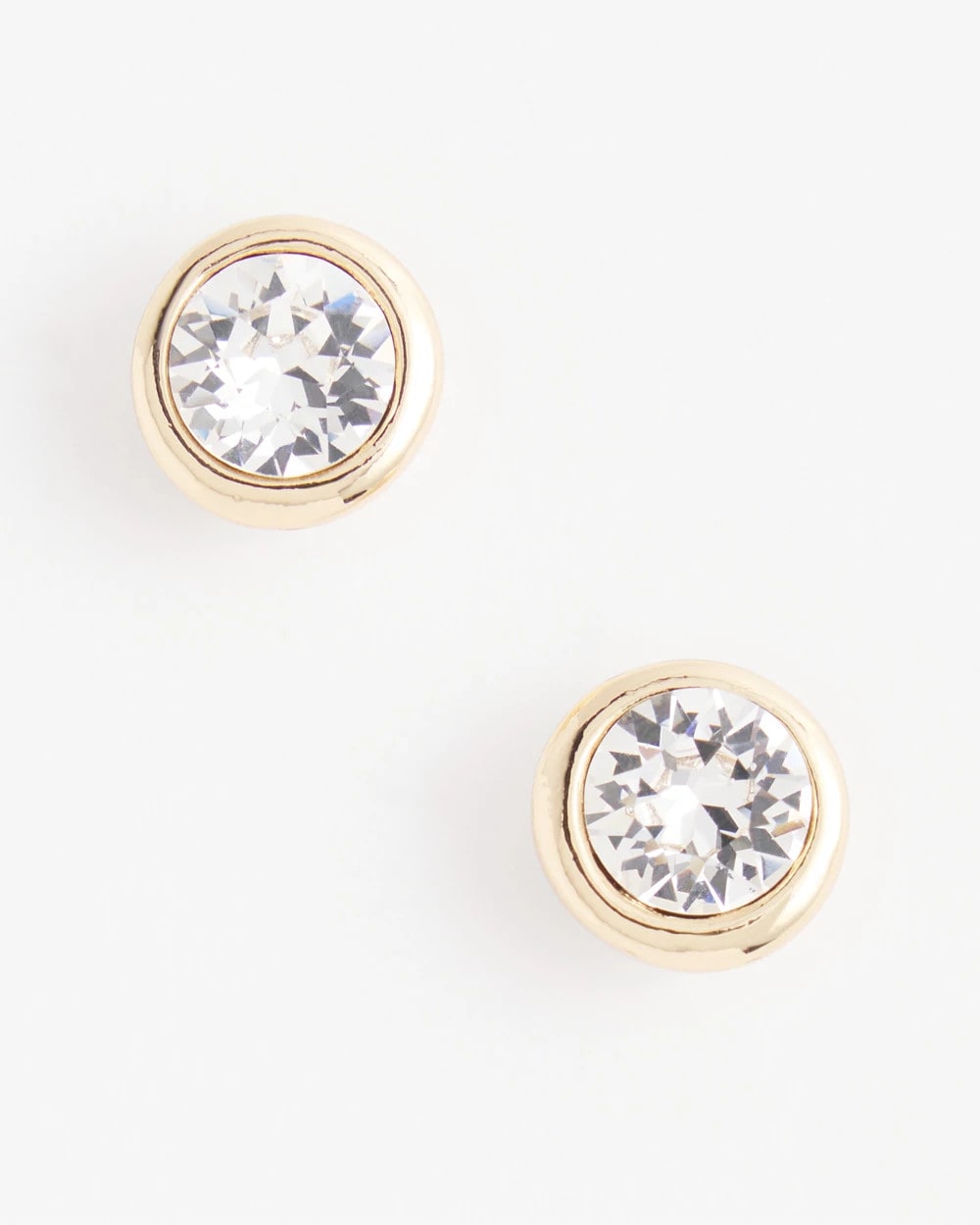 Chico's For Sale Gold Gold Tone Crystal Stud Earrings
