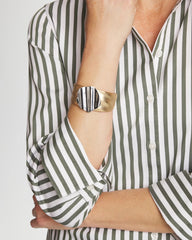 Chico's For Sale Mixed Metals Mixed Metal Crinkle Cuff