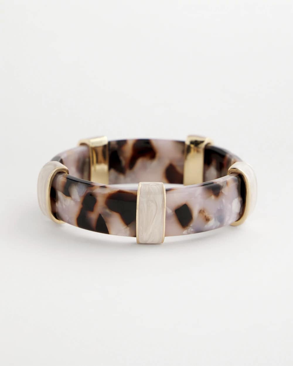 Chico's Sale Neutral Tortoise Spider Lily Stretch Bangle